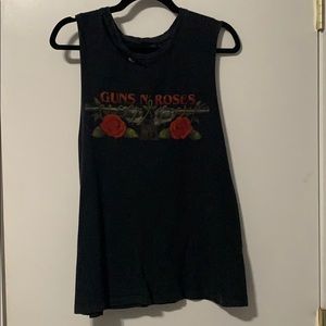 Topshop Guns N’ Roses muscle tank
